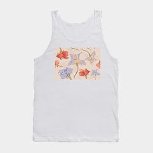 Iris Handrawn Design Tank Top